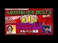 マネもの　1位　メルヘン須長　ストリートファイター　キャラ　沢口靖子