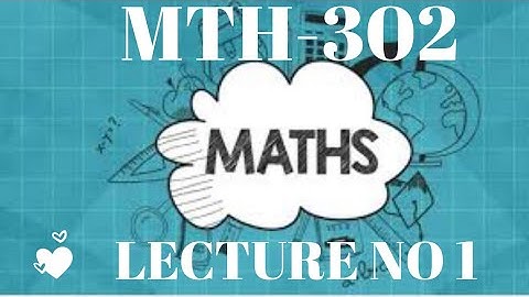 MTH302_Lecture01 Short Lecture || VU Short Lectures || Business Mathematics and statistics? VU Pak