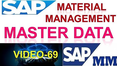 How to Configure Master Data in Material Management | Material Management in Sap | DK TECHNOLOGIES