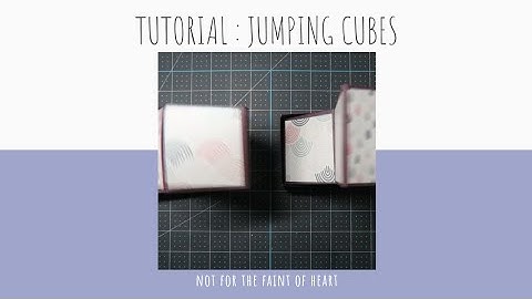 Tutorial: Jumping | Pop Up | Exploding Cubes