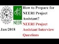 Neeri Project Assistant Interview Question For(Engineering Freshers[graduates])