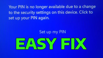 *NEW* How To Fix Your PIN is No Longer Available in Windows 11