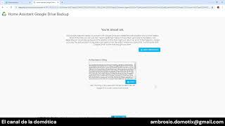 14 Complemento - Home Assistant Google Drive Backup