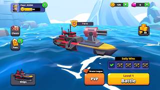 Sea Clash: Warships PVP Battle Gameplay | Destroy Enemy Ship on Sea screenshot 3