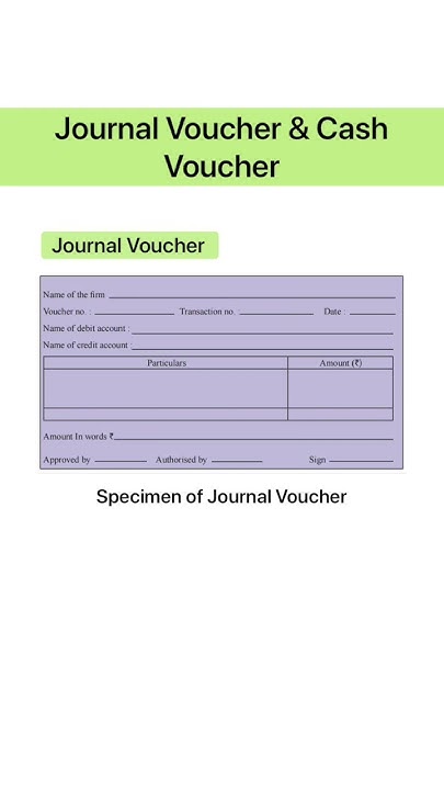 what-is-journal-voucher-cash-voucher-shorts-youtubeshorts