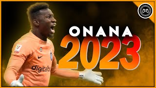 André Onana 2022\/23 ● The Monster  ● Crazy Saves \& Passes Show | HD