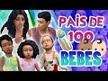 PAIS DE 100 BEBÊS - The Sims 4