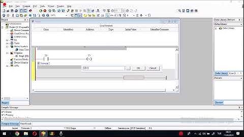 DELTA PLC ISPSOFT  Set-Reset Komutu Kullanımı