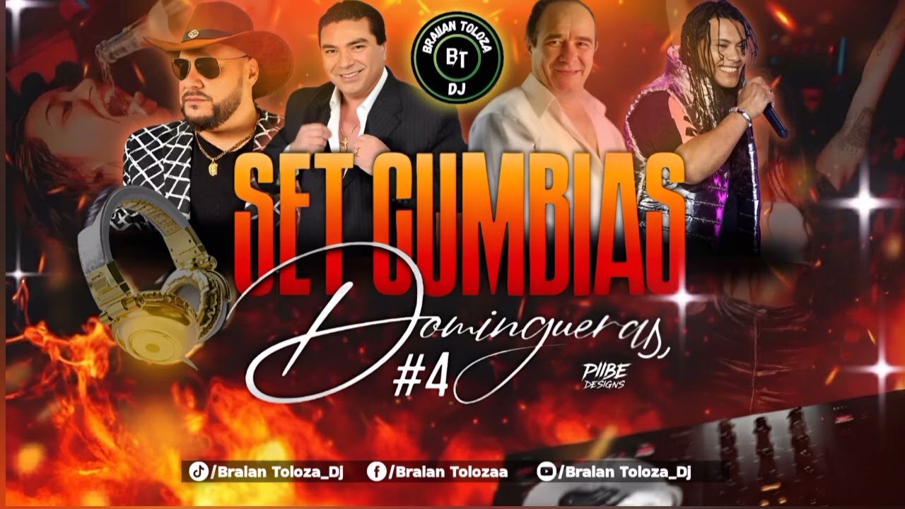 SET CUMBIAS DOMINGUERAS VOL 4🍷 DJ BRAIAN🥵