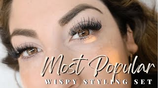 Wispy doll eye volume Lash Extensions