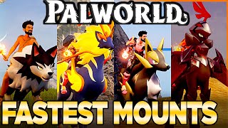 The Fastest Ground Mount Pals in Palworld (66 Ranked For Early, Mid, and Post Game)