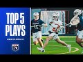 Backhand goalie goal  tln top 5 plays of the week