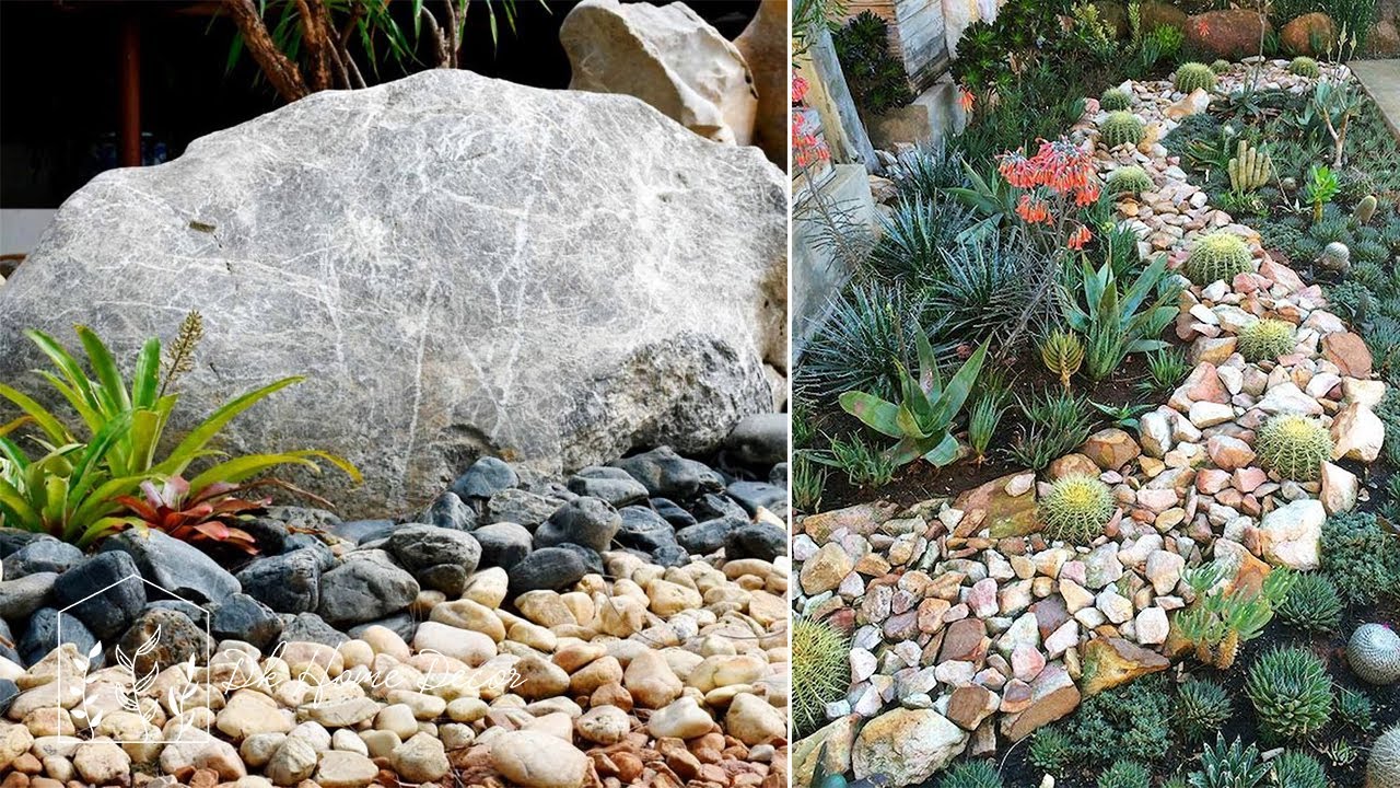 100 Rock Landscaping Ideas For Front Yard - Small Front Yard Rock Garden  Ideas 2024 