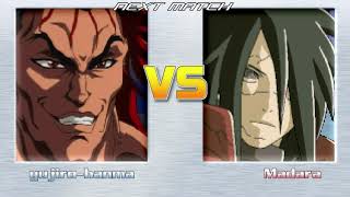 Yujiro vs Madara. MUGEN