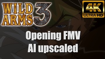 Wild Arms 3 Opening FMV - 4K (AI Upscaled)