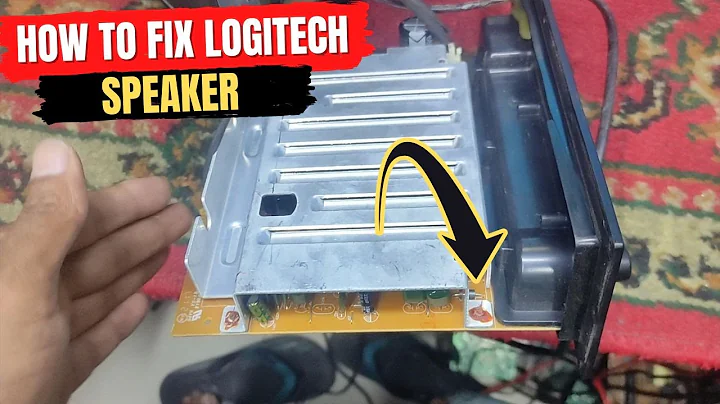 How To Fix Logitech Computer Speakers | Created by Afjal Hossain