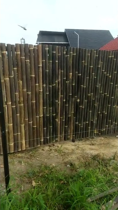 pagar bambu aska
