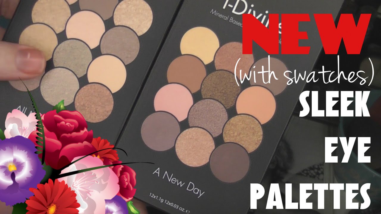 NEW Sleek - Day and Night eye palettes