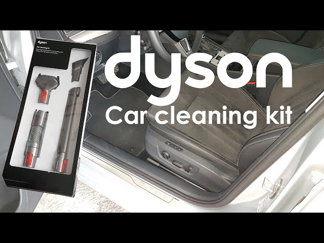 Testing Dyson Car cleaning kit 
