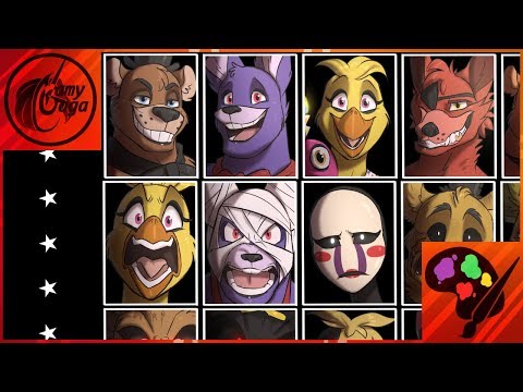 FNAFNG | Ultimate Custom Night | SPEEDPAINT!