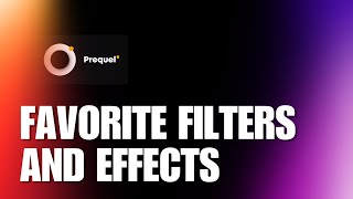How To Favorite Filters And Effects On Prequel screenshot 5