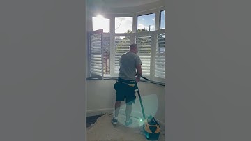 Bay window ideas with cafe shutters - light and privacy perfection🥰 #cafeshutters #baywindowshutter