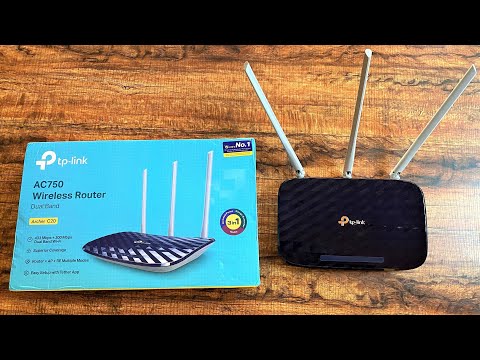 Tp-link Archer C20 AC750 Wireless Router Unboxing & Review | TP link Dual Band Router | 5Ghz Router