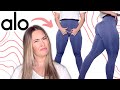 NEW ALO YOGA LEGGING TRY ON REVIEW / 7/8 HIGH WAIST AIRLIFT LEGGING HAUL