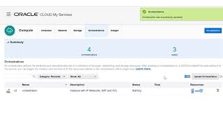 Use Orchestrations v2 in Oracle Cloud Infrastructure Compute Classic