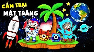 PHONG CẬN CẮM TRẠI TRÊN MẶT TRĂNG CÙNG SAMMY 🌛 1 NGÀY SỐNG NGOÀI VŨ TRỤ VÀ CÁI KẾT TRONG MINI WORLD