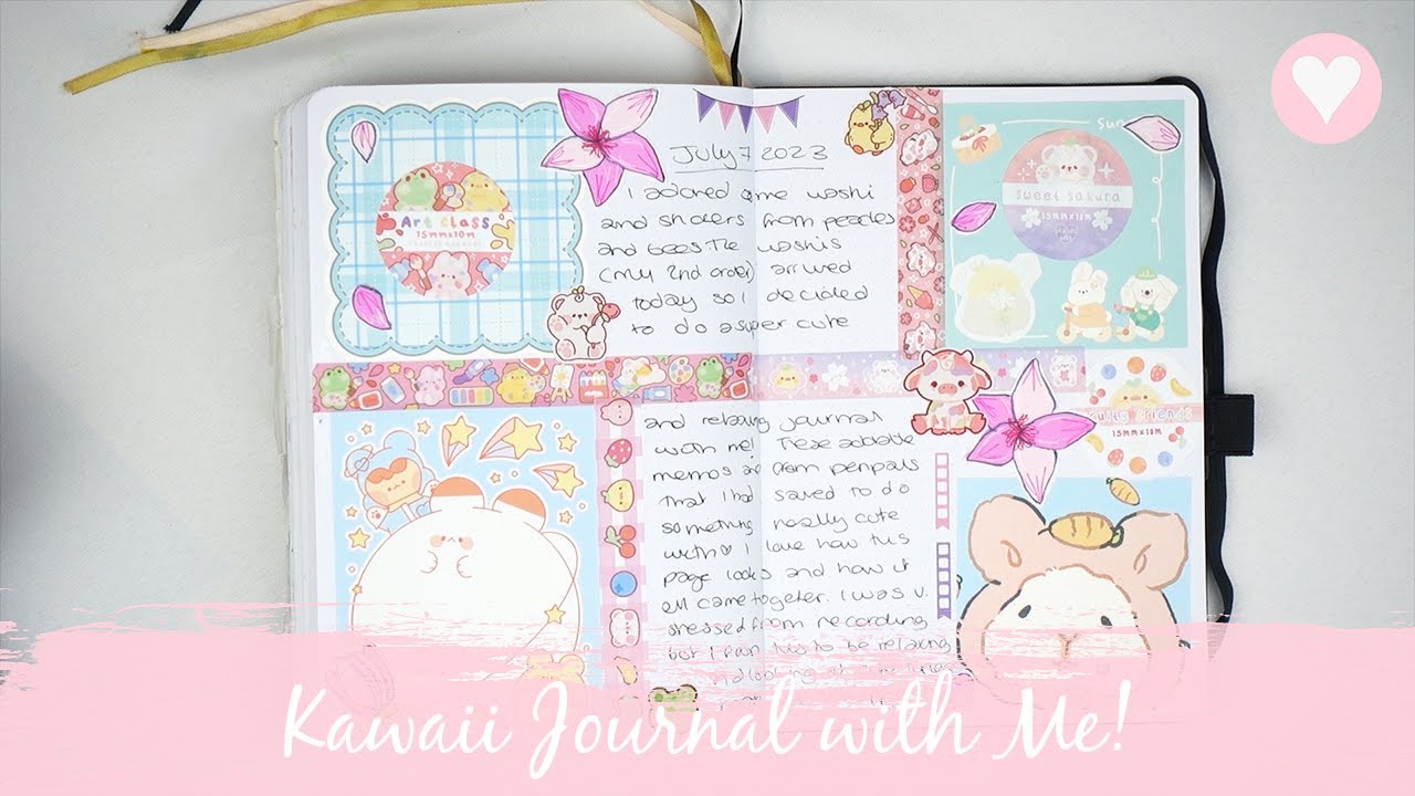Journal With Me: Real Time Kawaii Theme 