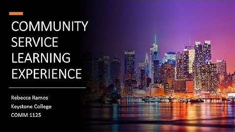 Service Learning Video