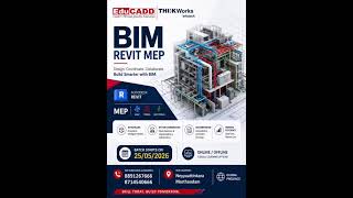 🎯 BIM REVIT MEP Training | EduCADD THINKWorks Infotech