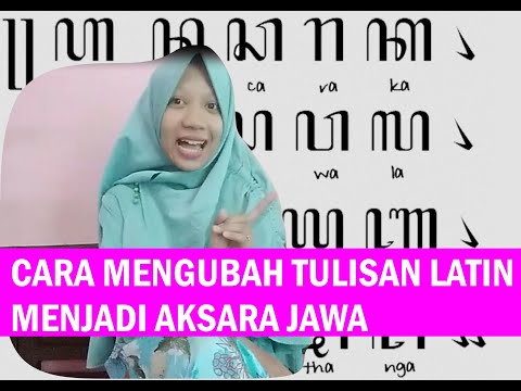 Video: Bagaimana Anda mengubah huruf di Jawa?