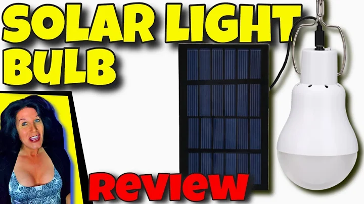 SOLAR Light Bulb REVIEW