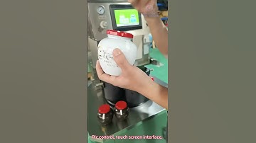 Semi-automatic glass bottle vacuum capping machine.Web:www.gdgeruite.com