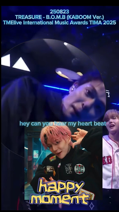 [ TREASURE ] 250823 ASAHI FUNNY MOMENTS BOMB LIVE PERFORMANCE TIMA 2025 😂🤣#treasure #트레저 #bomb #yg