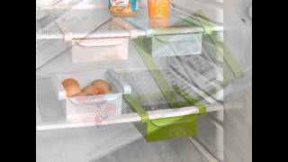 Slide Kitchen Fridge Freezer Space Saver Organizer Storage Rack Shelf Holder New 100% Brand New and high quality. Telescopic activity card slot, flexible, easy to twitch. Contractile activity card slot, flexible use,
