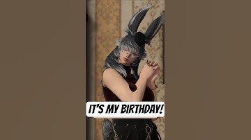 But it is in fact my birthday today! #ff14 #ffxiv #ffxivmemes #ff14memes