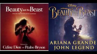 Beauty and the Beast - 1991 Instrumental track with Ariana Grande & John Legend voices