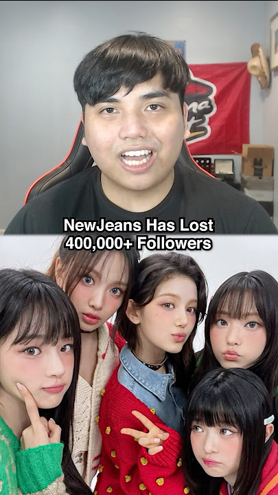 NewJeans Loses 400,000 Followers! #kpop #newjeans #danielle #birthday #hanni