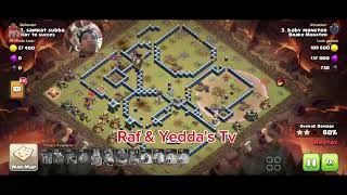 CLAN WARS REPLAY ||CLASH OF CLANS ||TOWNHALL 12