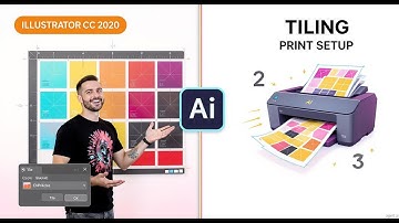 Hand and Print Tiling in Adobe Illustrator CC 2020 | Step-by-Step Print Setup Guide