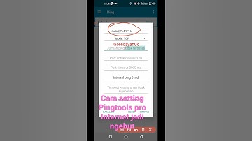cara setting pingtools pro, internet jadi ngebut , kenceng #shorts