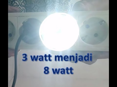 Video: Apakah Watts lampu LED masuk?