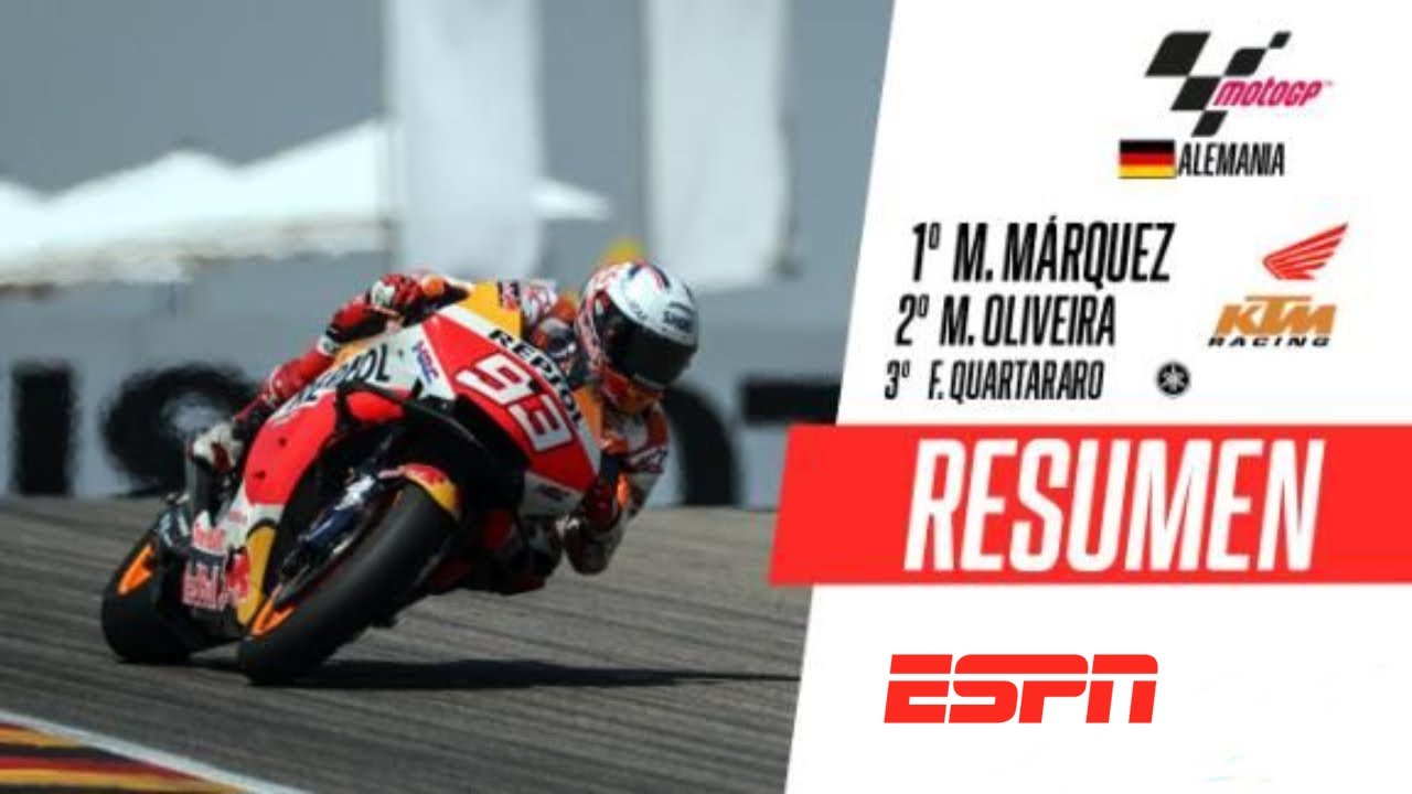 ¡MARC MÁRQUEZ ESTUVO IMPECABLE Y SE LLEVÓ EL GP DE ALEMANIA! | Moto GP | RESUMEN