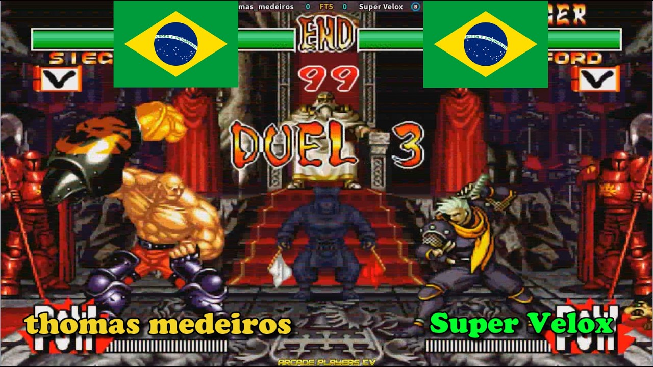 사무라이 쇼다운2 ➤ thomas medeiros (Brazil) vs Super Velox