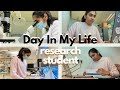 Day In The Life Of A Research Student | Internship