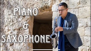 Piano \u0026 Saxophone Worship | Instrumental Christian Music | Relaxing Prayer Songs