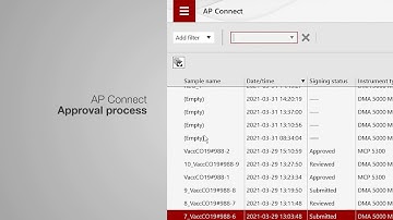 How to approve processes in AP Connect